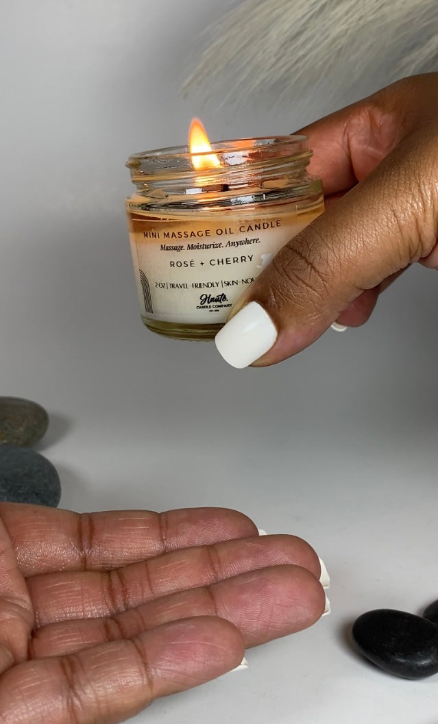 Mini Massage Oil Candles