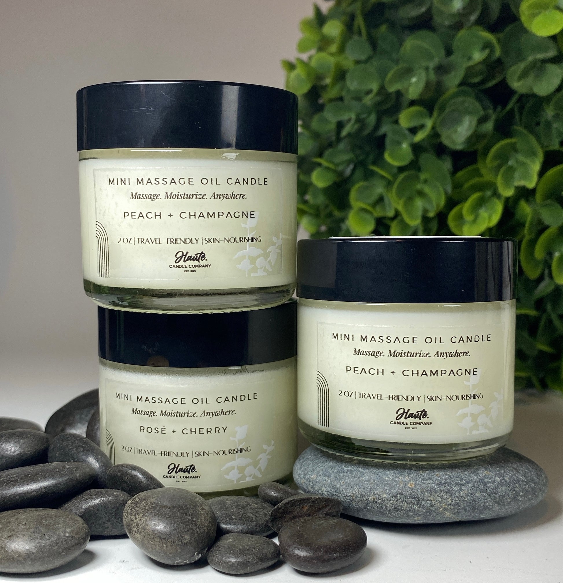Mini Massage Oil Candles