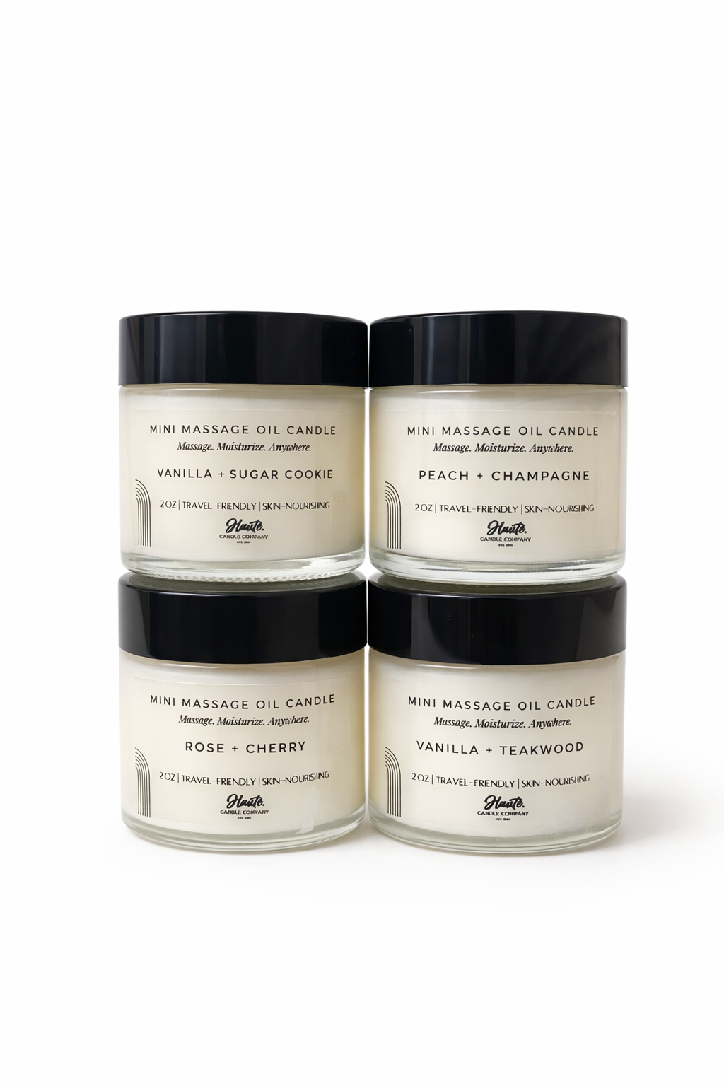 Mini Massage Oil Candles