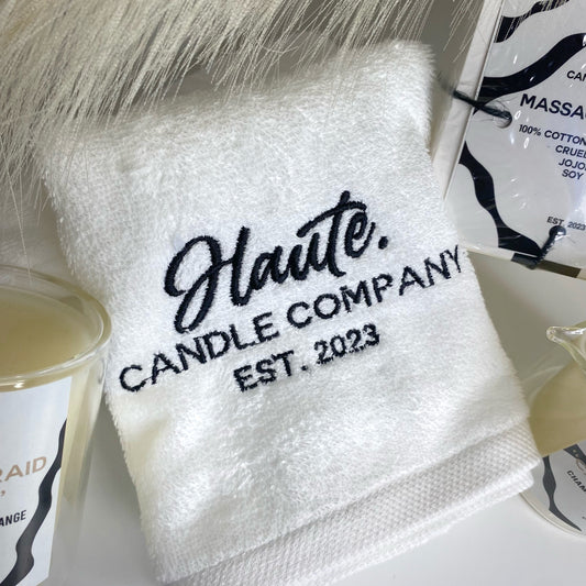 Haute Candle Company Hand Towel